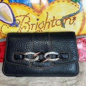 Brighton🖤Silver Swirl chain link Wallet